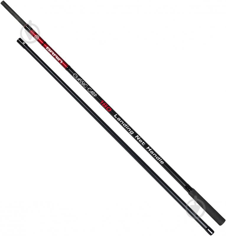 Ручка для підсаки Brain Classic Carp Landing Net Handle 1.80 м (1858.51.67) - фото 1