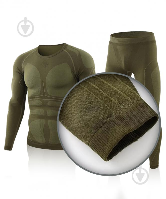 Термобілизна 1991 ТМ безшовна, комплект, 34123-JA-09-3-G-S р.S зелений - фото 4 Термобілизна 1991 ТМ безшовна, комплект, 34123-JA-09-3-G-S р.S зелений - фото 4