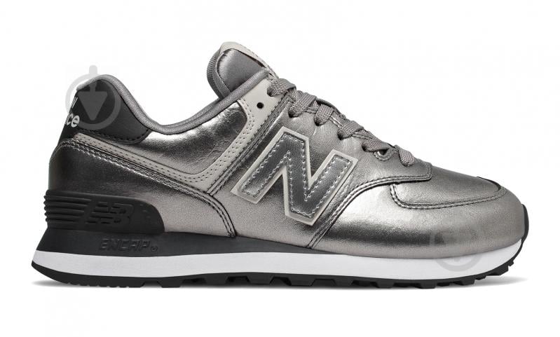 Кроссовки женские зимние New Balance WL574WNE р.37 серые - фото 1