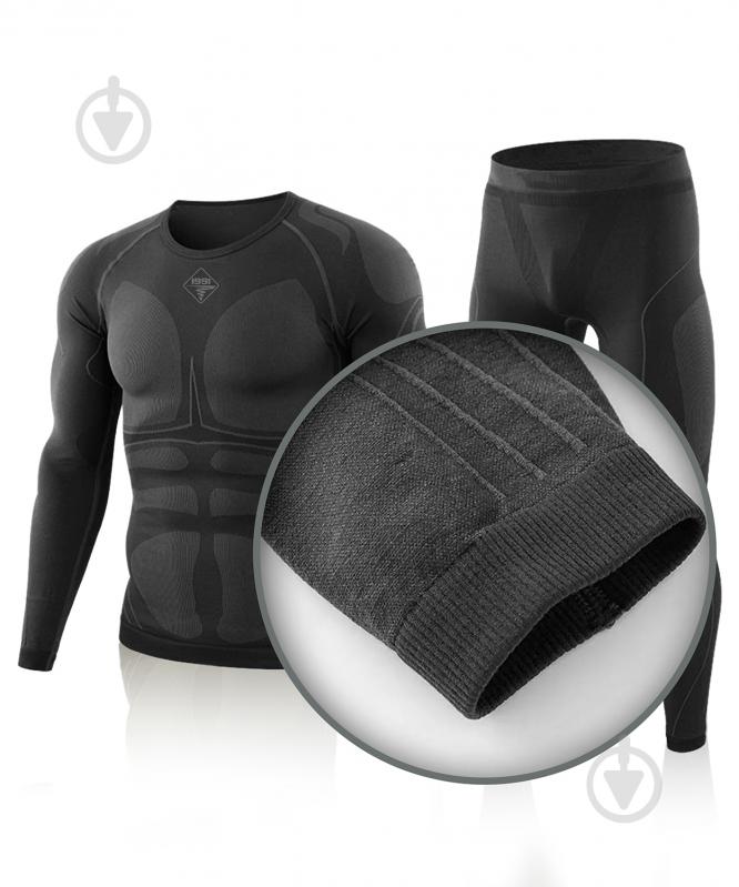 Термобелье 1991 ТМ бесшовная, комплект, 34123-JA-09-3-B-S р.S black - фото 4 Термобелье 1991 ТМ бесшовная, комплект, 34123-JA-09-3-B-S р.S black - фото 4