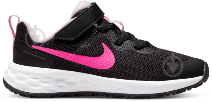 Кроссовки демисезонные Nike REVOLUTION 6 DD1095-007 р.29,5 черные - фото 1