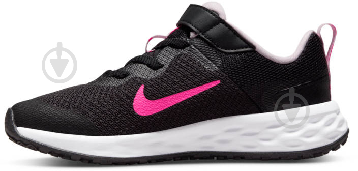 Кроссовки демисезонные Nike REVOLUTION 6 DD1095-007 р.29,5 черные - фото 3