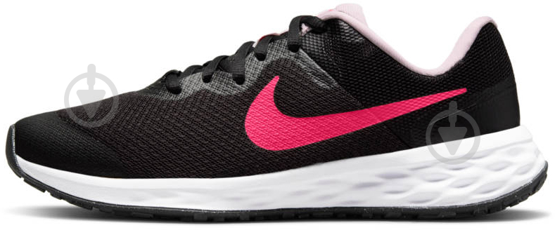 Кроссовки демисезонные Nike REVOLUTION 6 DD1096-007 р.39 черные - фото 2