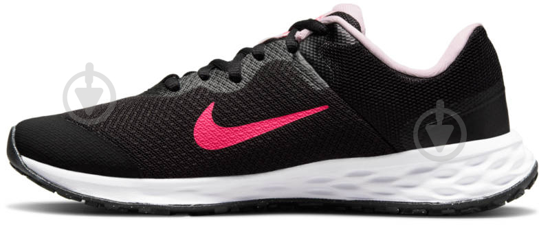 Кроссовки демисезонные Nike REVOLUTION 6 DD1096-007 р.39 черные - фото 3