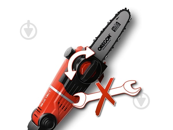 Телескопічний кущоріз Einhell X-Change GE-LC 18 Li T-Solo 3410810 - фото 9