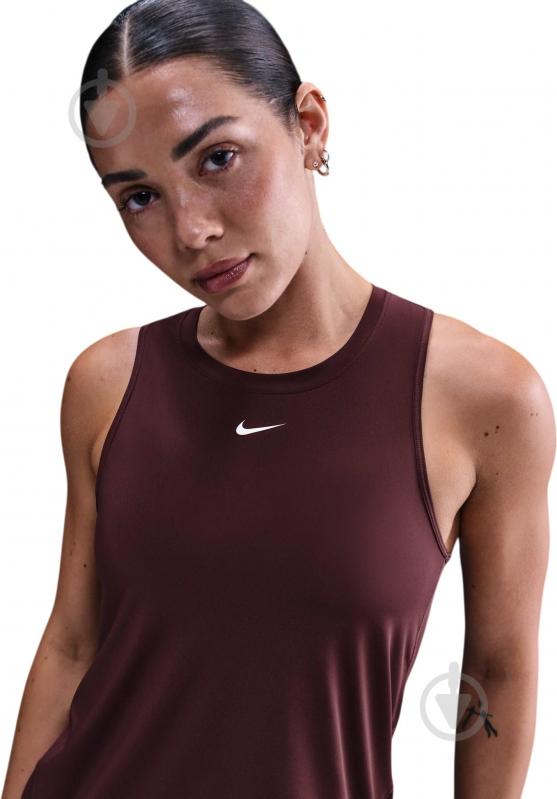 Майка Nike One Classic IB9385-652 р.M бордовый - фото 1