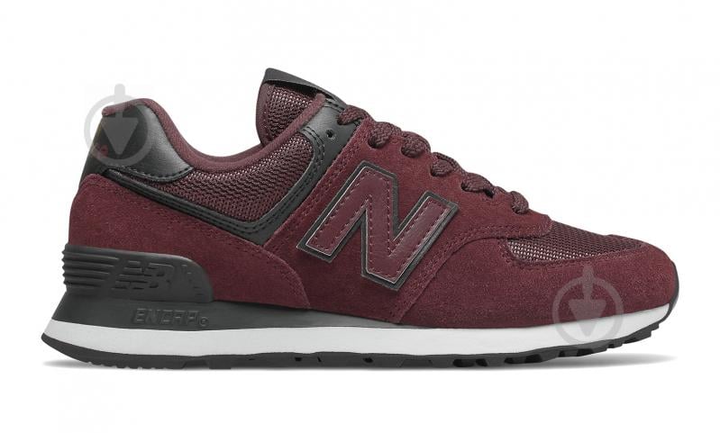 Кросівки жіночі New Balance WL574WNR р.37,5 фіолетово-чорні - фото 1