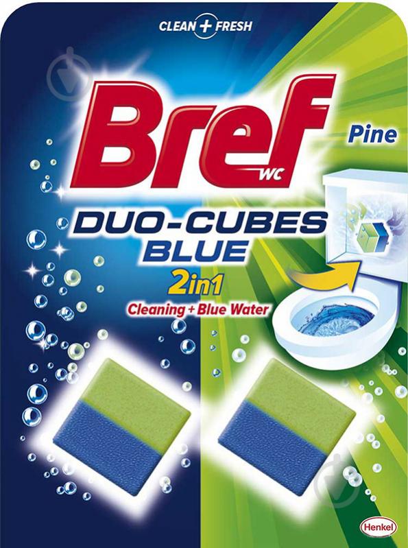 Кубики Bref Duo-cubes Blue 2 в 1 - фото 1