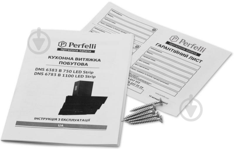 Витяжка Perfelli DNS 6783 B 1100 BL LED Strip - фото 6