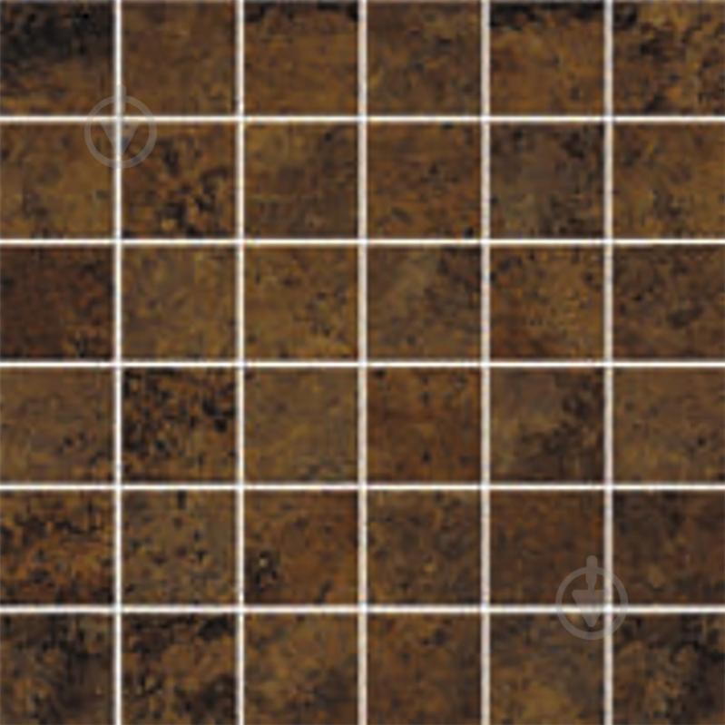 Мозаїка Cersanit Lukas Brown Mosaic 29,8x29,8 см - фото 1