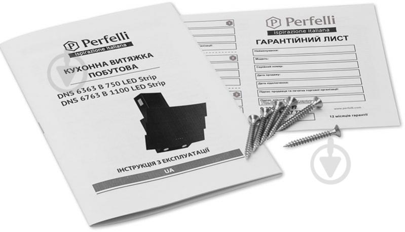 Витяжка Perfelli DNS 6763 B 1100 BL LED Strip - фото 6 Витяжка Perfelli DNS 6763 B 1100 BL LED Strip - фото 6