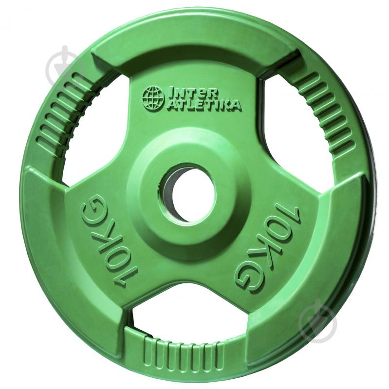 Диск InterAtletika 10 кг LCAH046-M - фото 1