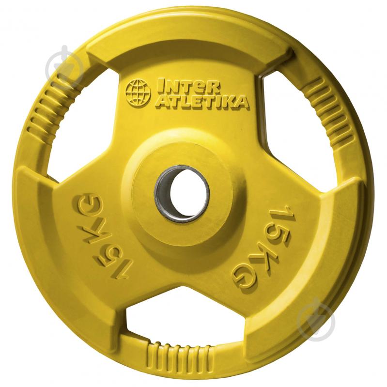 Диск InterAtletika 15 кг LCAH047-M - фото 1