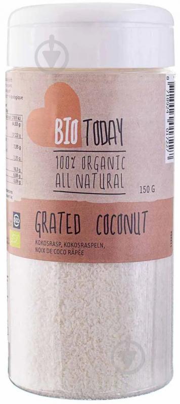 Кокосовая стружка Bio Today органическая 150 г - фото 1