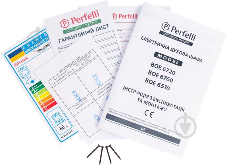 Духовой шкаф Perfelli BOE 6720 IV - фото 11