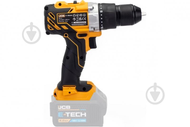 Шуруповерт ударний акумуляторний JCB JCB-18BLDD-B-E - фото 3