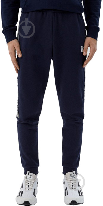 Брюки EA7 TROUSER 3LPP75-PJ07Z-0554 р. 3XL темно-синий - фото 1