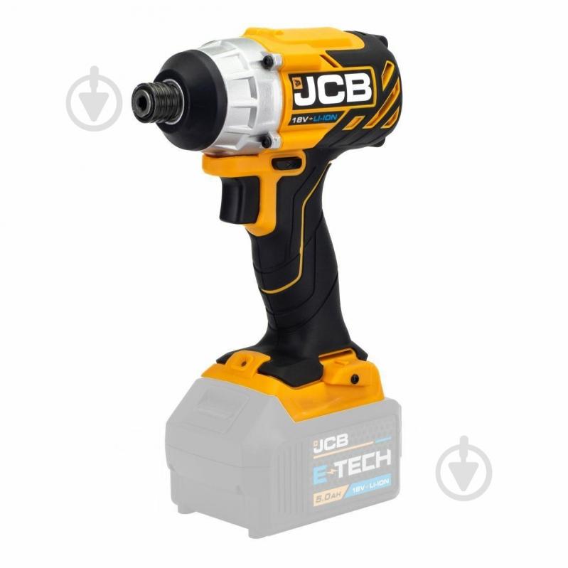 Шуруповерт ударный аккумуляторный JCB JCB-18BLID-B-E - фото 1