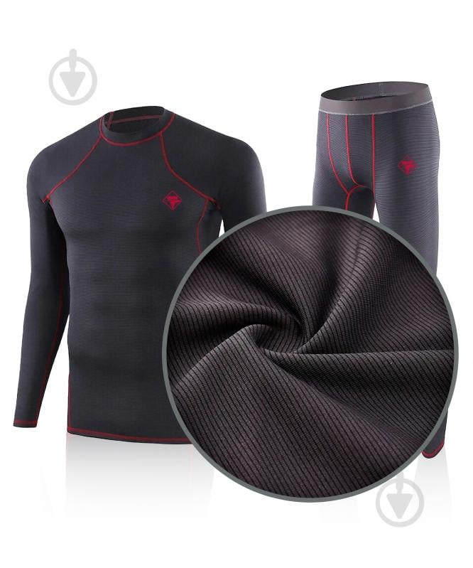 Термобілизна 1991 ТМ “Thermo Shield” на флісі 34123-JA-09-2-B-XL р.XL black - фото 2