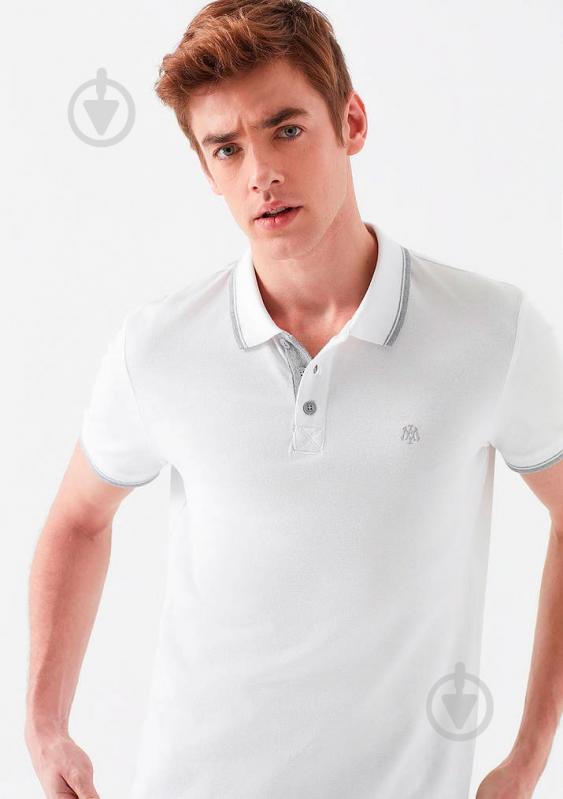 Футболка Mavi POLO TEE 064164-27879 р.2XL белый - фото 4