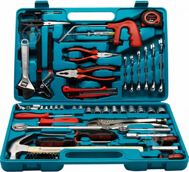 Набір ручного інструменту Expert Tools 78 шт. HY-T78 - фото 1 Набір ручного інструменту Expert Tools 78 шт. HY-T78 - фото 1