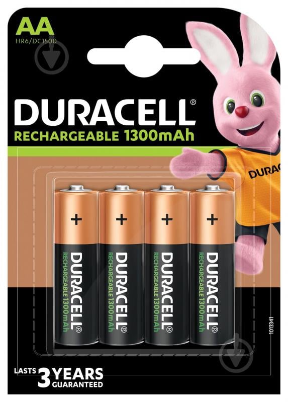 Аккумуляторы Duracell 1300 mAh 1/2AA 4 шт. - фото 2