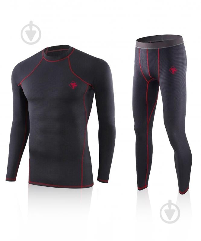 Термобелье 1991 ТМ "Thermo Shield" на флисе 34123-JA-09-2-B-3XL р.3XL black - фото 1