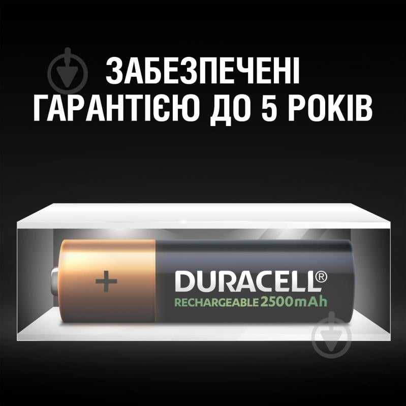 Аккумуляторы Duracell 2500 mAh 1/2AA 4 шт. - фото 14