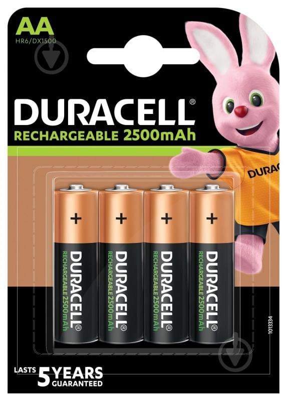 Акумулятори Duracell 2500 mAh 1/2AA 4 шт. - фото 2