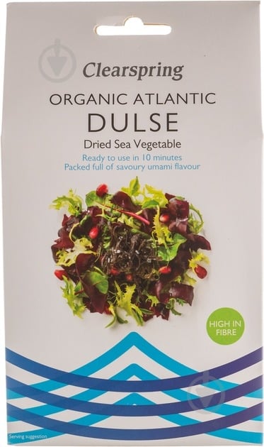 Водоросли Clearspring Дульсе сушеные органические 25 г - фото 1 Водоросли Clearspring Дульсе сушеные органические 25 г - фото 1