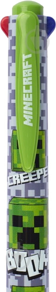 Ручка шариковая YES Minecraft 0,7 мм 4 цвета (412266) - фото 2 Ручка шариковая YES Minecraft 0,7 мм 4 цвета (412266) - фото 2