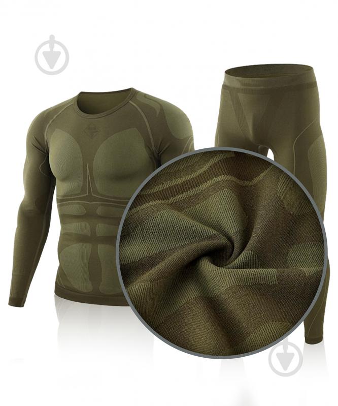 Термобілизна 1991 ТМ безшовна, комплект, 34123-JA-09-3-G-L р.L зелений - фото 3 Термобілизна 1991 ТМ безшовна, комплект, 34123-JA-09-3-G-L р.L зелений - фото 3