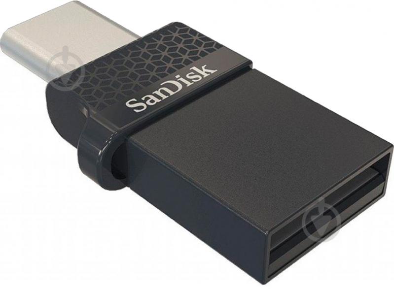 Флеш-память USB SanDisk Dual Drive 32 ГБ USB Type-C black (SDDDC1-032G-G35) - фото 2