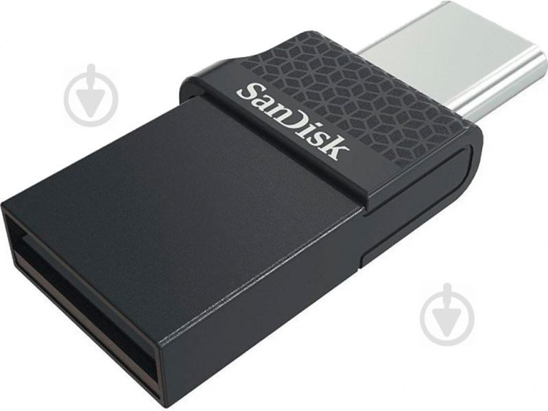 Флеш-память USB SanDisk Dual Drive 32 ГБ USB Type-C black (SDDDC1-032G-G35) - фото 3