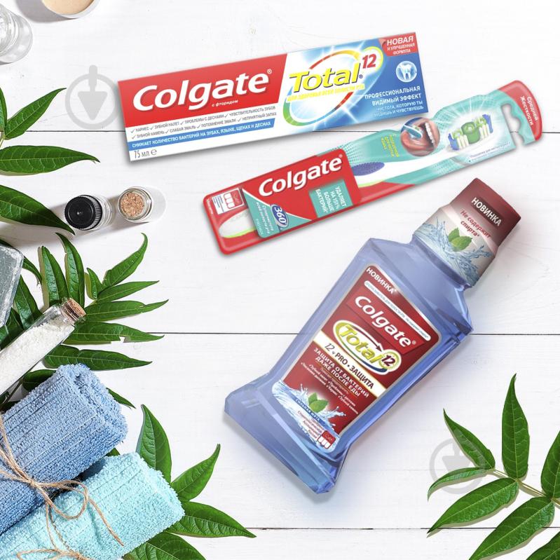 Зубная паста Colgate Total 12 Профессиональная Видимый Эффект комплексная антибактериальная 75 мл - фото 9