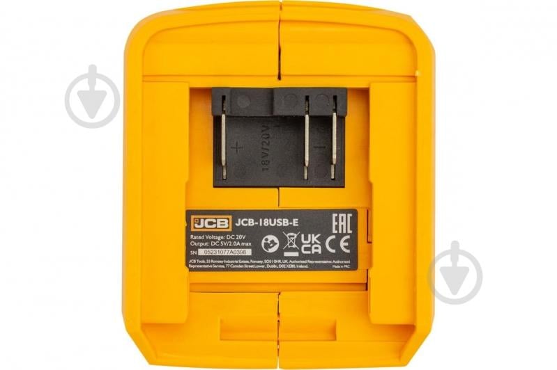 Адаптер JCB 18,0/20,0V JCB-18USB-E - фото 2