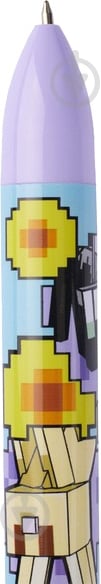 Ручка шариковая YES Minecraft Spring 0,7 мм 6 цветов - фото 3