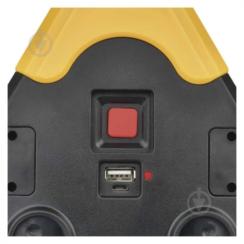 Ліхтар світлодіодний Emos трикутник безпеки Li-Ion 350 Lm чорно-жовтий P4010 - фото 11