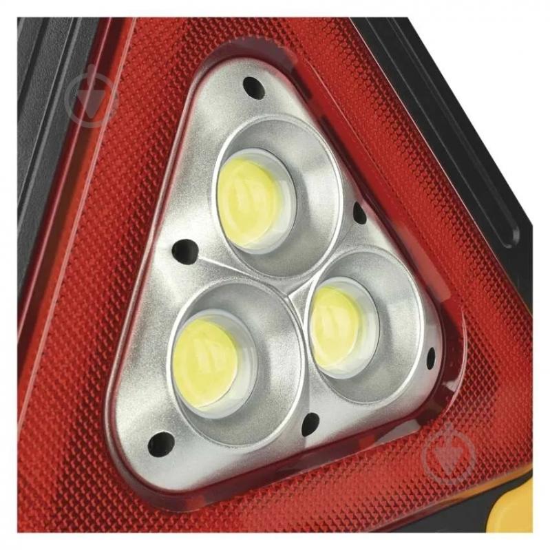 Ліхтар світлодіодний Emos трикутник безпеки Li-Ion 350 Lm чорно-жовтий P4010 - фото 13