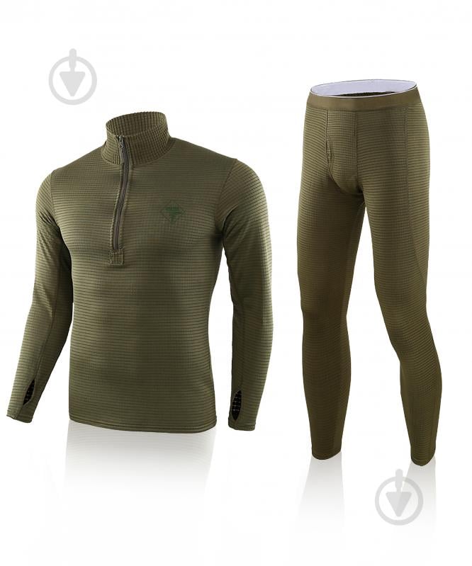 Термобілизна 1991 ТМ Зимова на флісі 34123-JA-09-1-G-XL р.XL olive - фото 1 Термобілизна 1991 ТМ Зимова на флісі 34123-JA-09-1-G-XL р.XL olive - фото 1