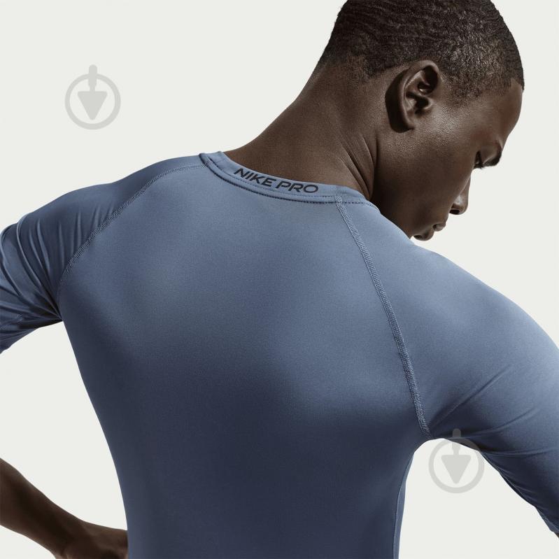 Футболка Nike Pro FB7932-491 р.L голубой - фото 5