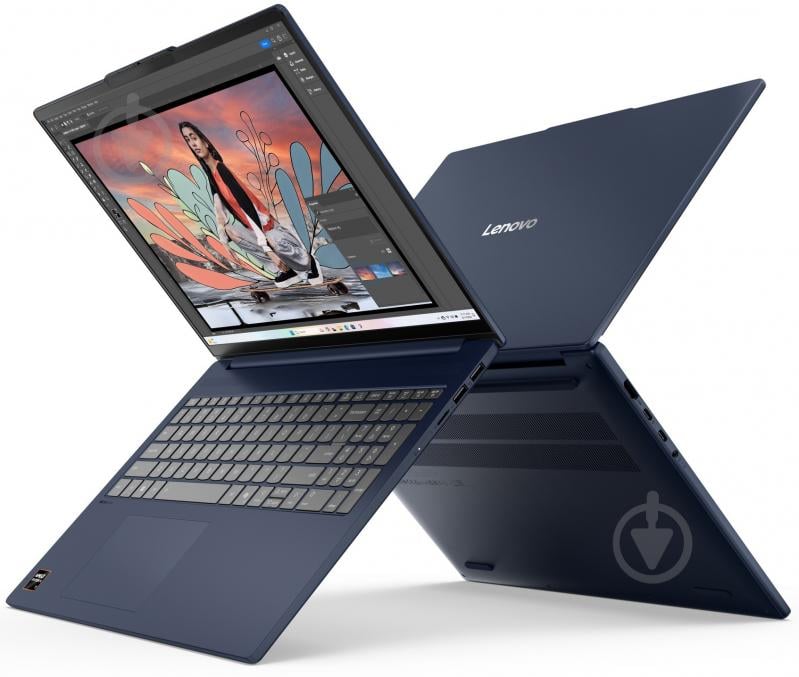 Ноутбук Lenovo ideapad Slim 5 16ARP10 16" (83HU002YRA) cosmic blue - фото 13