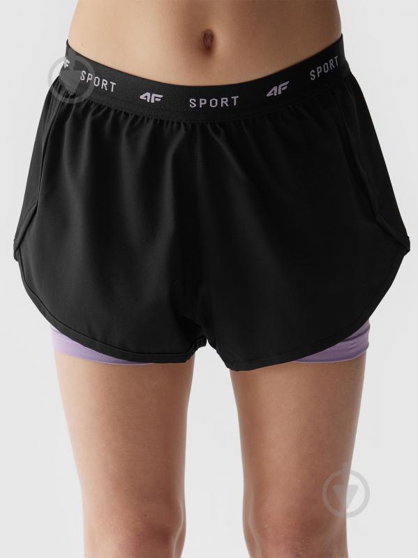 Шорти 4F SHORTS FNK F486 4FJWSS24TFSHF486-20S р. 134-140 чорний - фото 5