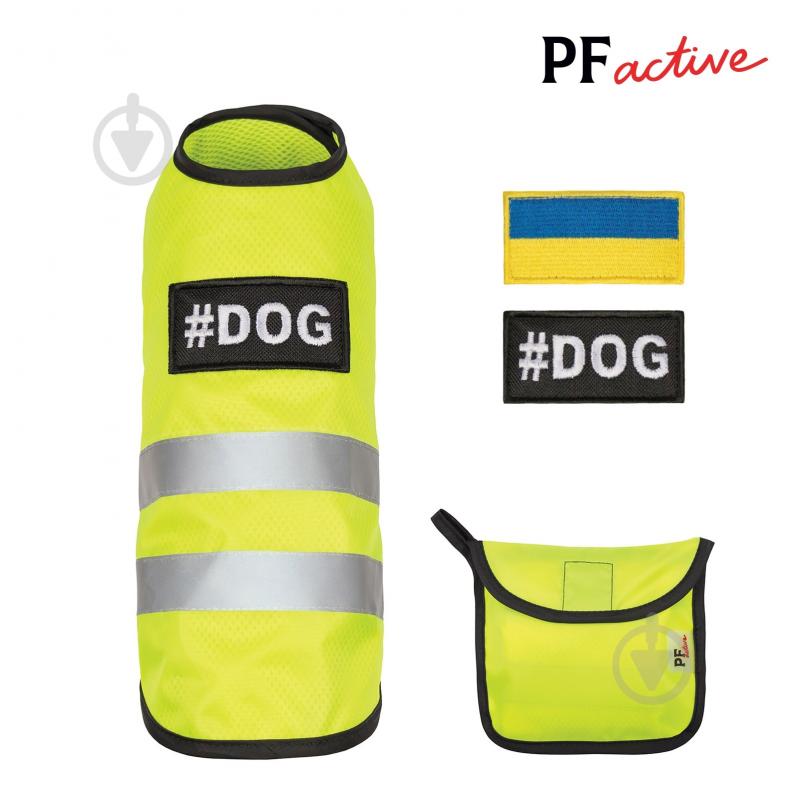 Жилет Pet Fashion Yellow vest S - фото 1