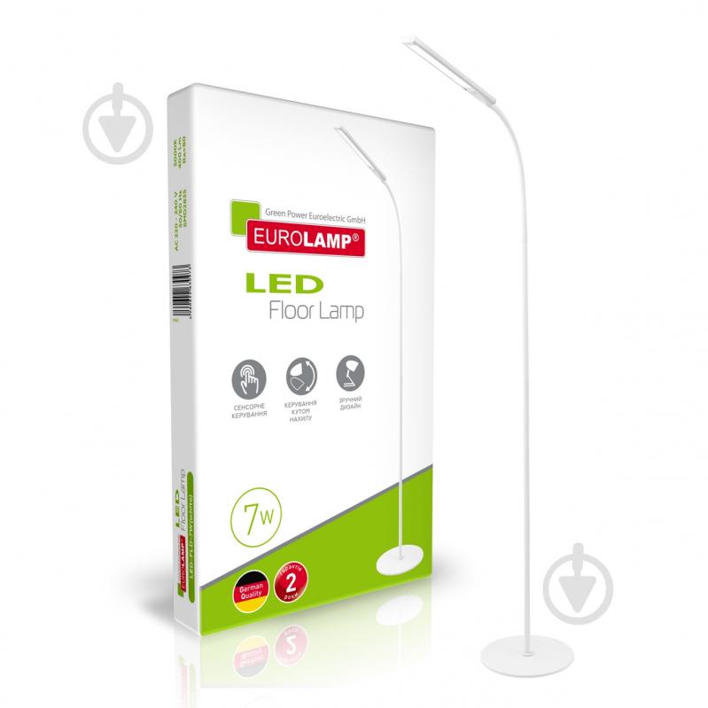 ВИТРИНА! Торшер Eurolamp LED dimmable 7 Вт белый - фото 1