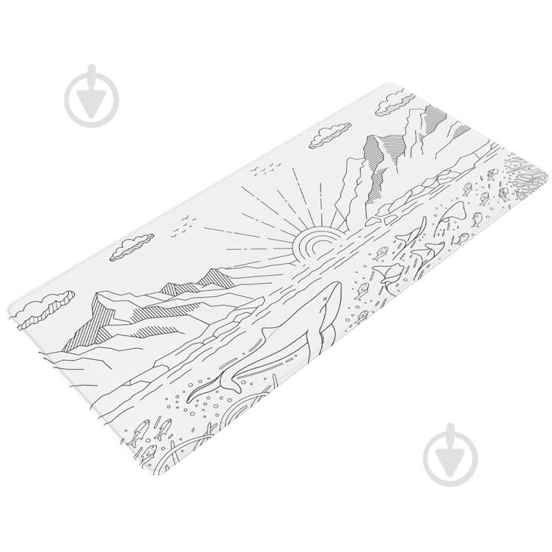 Коврик для мышки Dark Project Terra Nostra XL белый (DPMP_NOSTRA_WHITE_XL) - фото 2