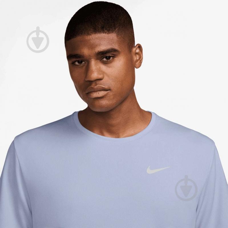 Футболка Nike Miler DV9315-057 р.L сірий - фото 3