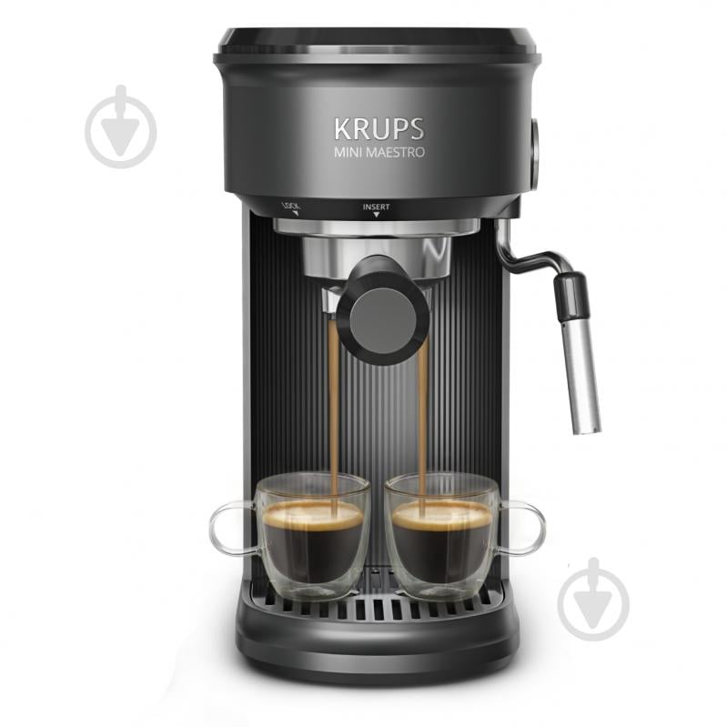 Кофеварка рожковая Krups Mini Maestro XP3508E0 - фото 1