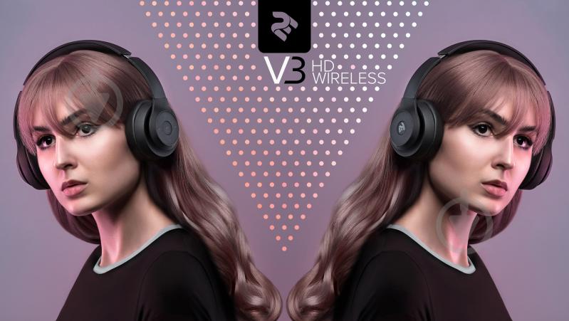 Наушники 2E V3 HD Over Ear black (2E-OEV3WBK) - фото 7