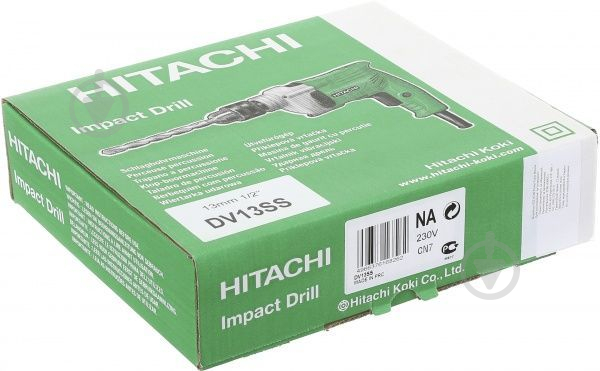 Дриль ударний Hitachi DV13VSS - фото 3